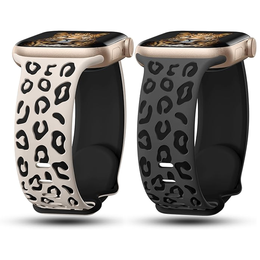 Engraved Strap For Apple Watch Band 45mm 44mm 46mm 42mm 41mm 40mm 49mm Silicone Correa Bracelet Series 8 9 10 7 SE 6 5 4 Ultra 2