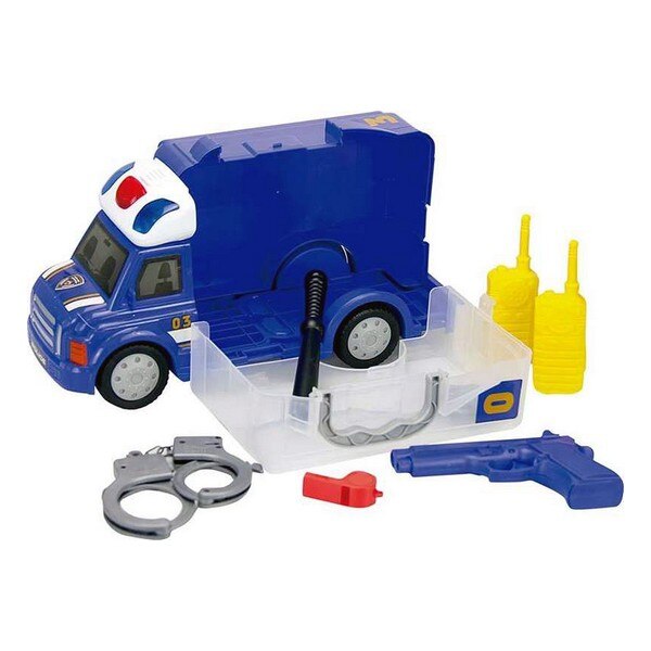 Camion Polizia portato Azzurro