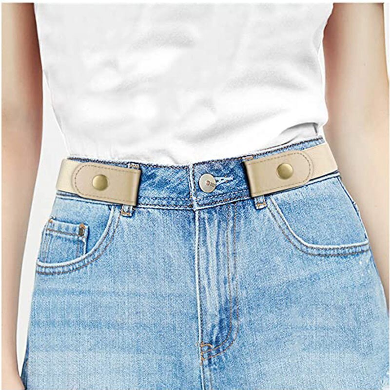 Easy Belt Without Buckle Elastic Belts for Women Stretch Riem Men Jeans Cintos Extensible Kids Boys Girls Cinturon Mujer Magic