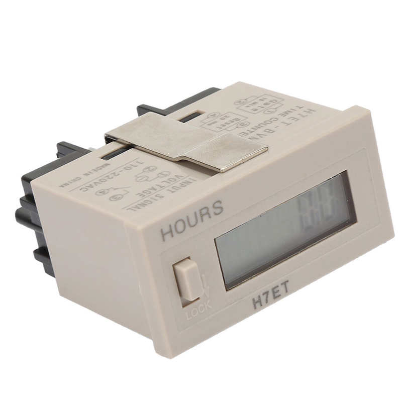 Elektrische Zähler AC 110-220V H7ET BVM Digitale Elektrische Zähler Zähler mit 6 Ziffer LCD Anzeige Contador Digital