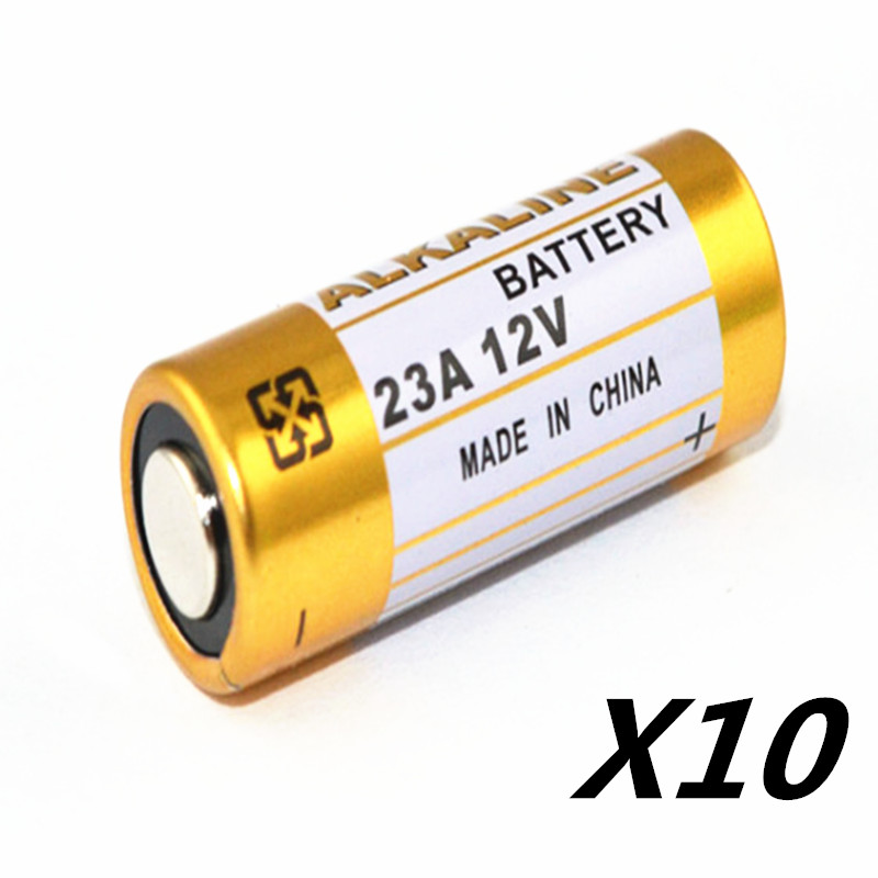 10PCS Alkaline Batterij Kleine Batterij 23A 12V 21/23 A23 E23A MN21 MS21 V23GA L1028