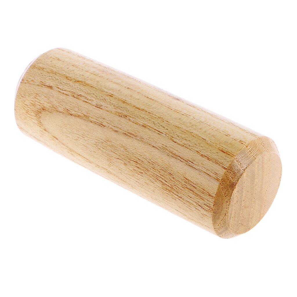 Cylinder sand shaker rytme musikinstrumenter træ hånd percussion