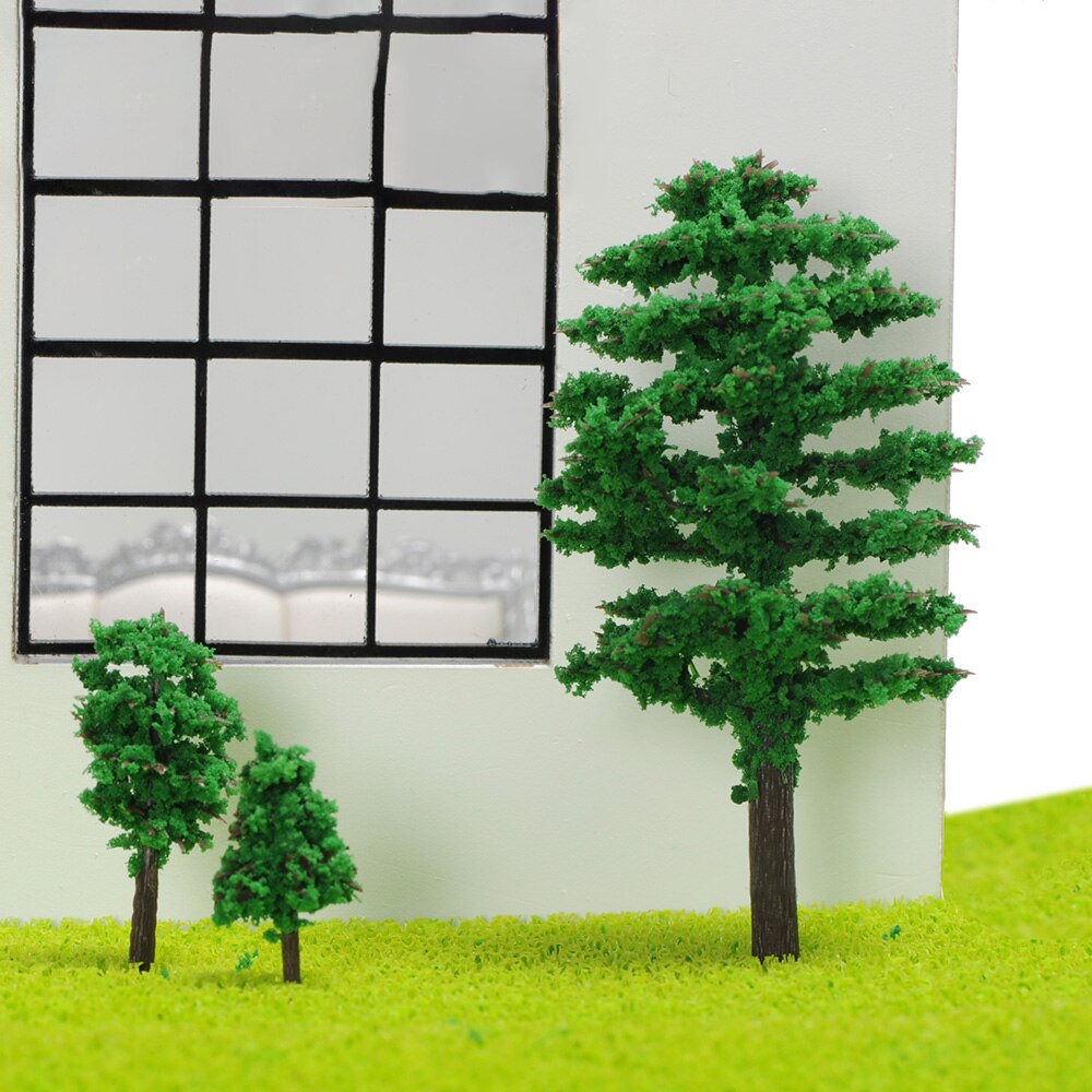 tb green finished craft landscape model tree simulation tree DIY sand table building outdoor landscaping model material