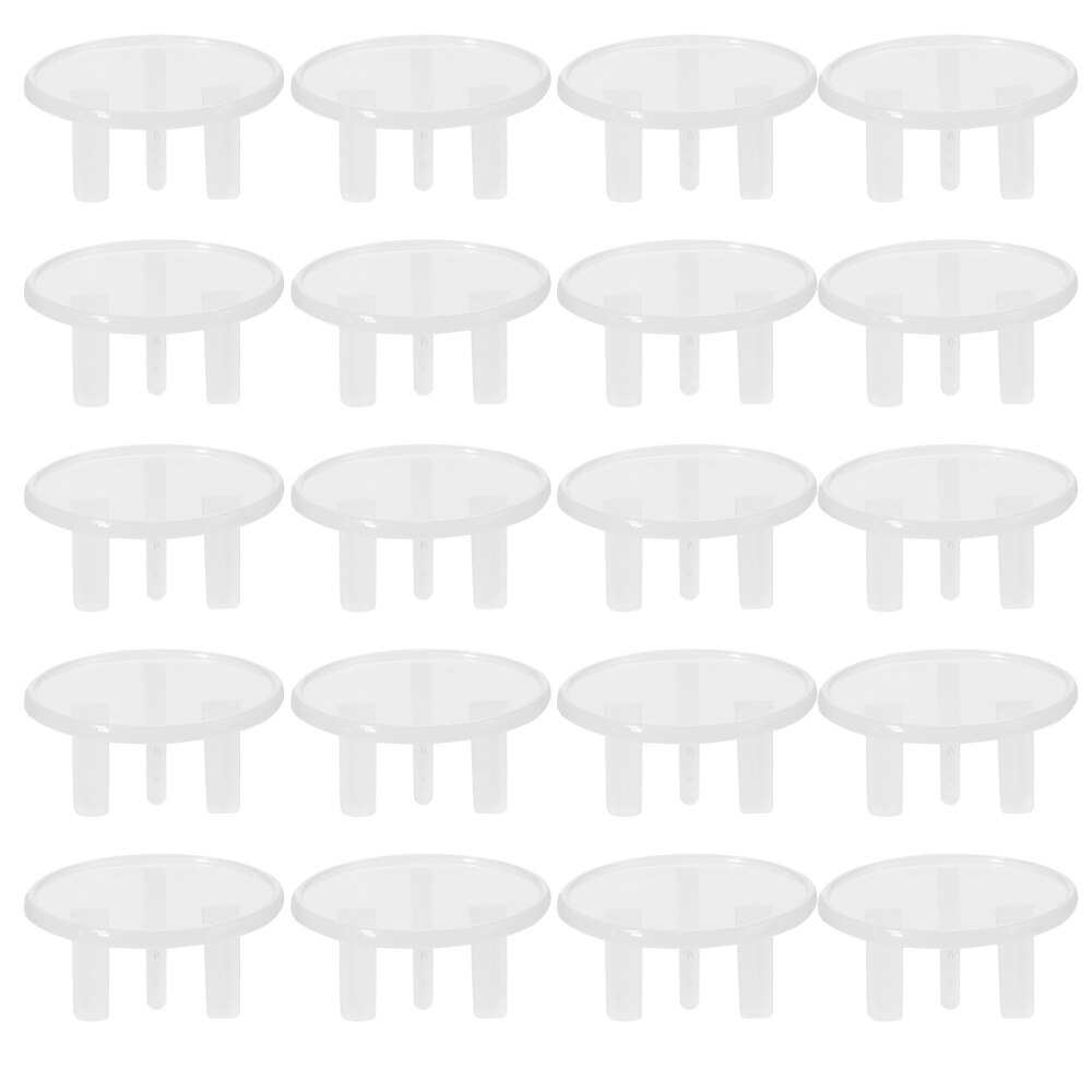 20Pcs Nestable Plug Covers Baby-Proof Stopcontact Veiligheid Protector: Default Title