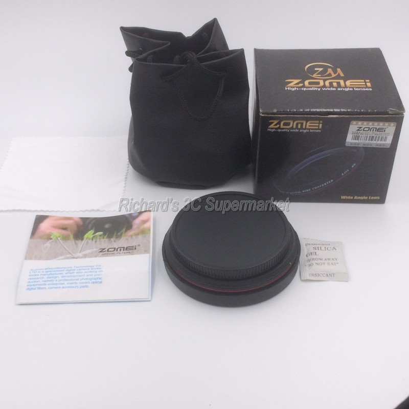 ZOMEI 58MM 0.45X Wide Angle Lens Ultra Slim Multi-Coated AGC Optical Glass Pro MC AF Digital Wide Converter for Nikon Sony