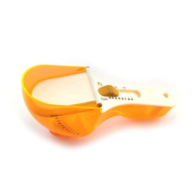Adjustable Measuring Spoons With Snaps Multifunctional Markings Scoop Kitchen Stuff: OGL