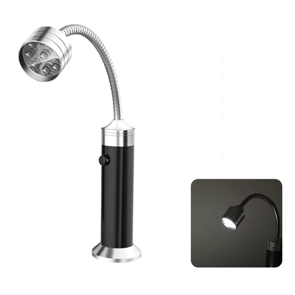 9 LED Parrilla de barbacoa luz magnética 360 grados ajustable BBQ Light resistente a la intemperie exterior parrilla luces BBQ Accesorios