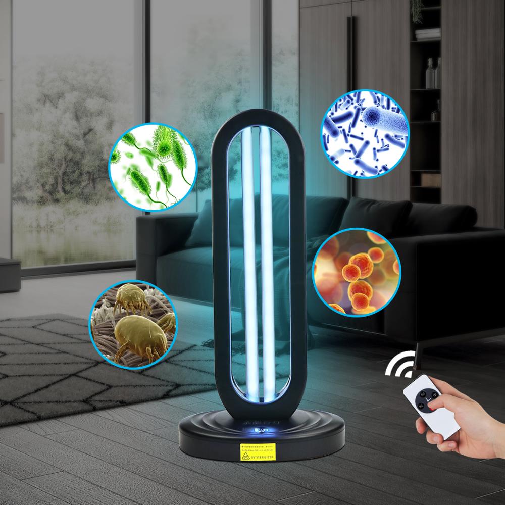 50W High Ozone UV Disinfection lamp 110V 220V Household Ultraviolet Lamps UVC Germicidal Light Sterilizing ousehold Disinfection