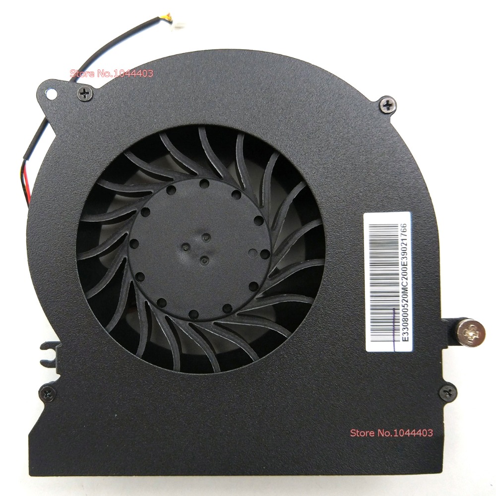 Nueva computadora portátil ventilador de refrigeración de la CPU para MSI GT72 GT72VR 2QD 6QD Dominator Pro MS-1781 PABD19735BM-N265 PABD19735BM-N292 N322 12V 12V, 4 pines