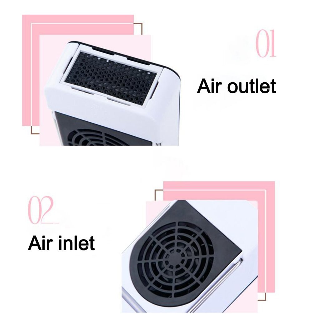 Mini Heater Voor Kantoor Draagbare Desktop Kleine Kachel Voor Student Slaapzaal Low-Power Speed Heater