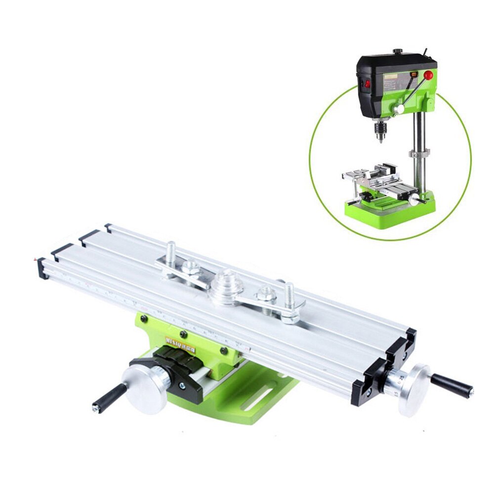 Bench Vise Worktable Bench Drill Cross Multi-Function Bench Vise Clamp Drilling And Milling Machine Composite Workbench Adjust