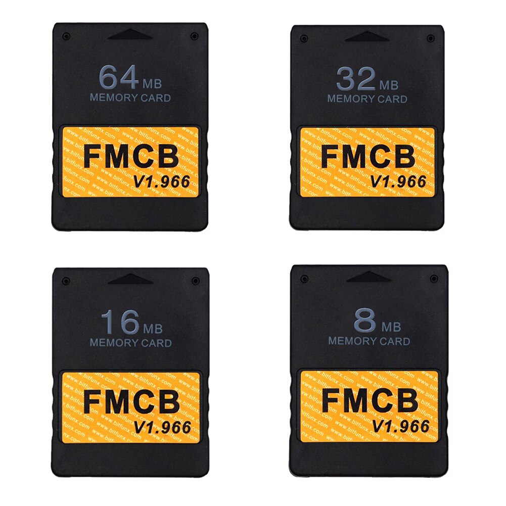 Memory Card Free McBoot v1.966 8MB/16MB/32MB/64MB Consolas Extended Card for Sony PS2 Playstation FMCB Game Saver