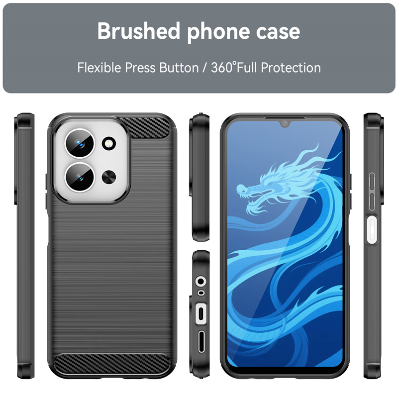 iVoler Cover per Sasung Galaxy A15 4G / A15 5G, Custodia Trasparente