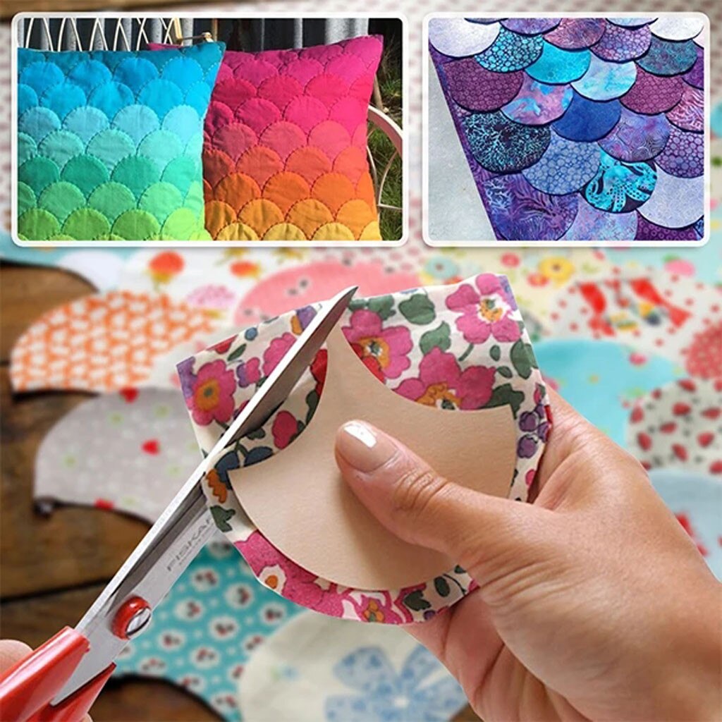 100pcs Flower Paper Templates Piecing Patchwork Template Paper Plate Paper Mold For Diy Sewing Quilting Diy Patchwork Tools #J20: Default Title