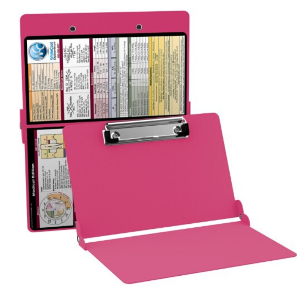 File Organizer Vouwen Briefpapier Klembord Scholen Draagbare Benodigdheden Voor School Kantoor Accessoires Bestand Vouw: pink