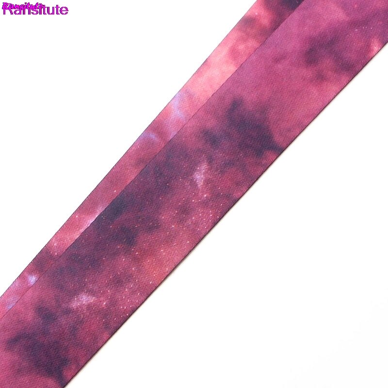 R82 ransitute starry cloud serie mobiltelefon strop hals lanyard nøgle id kort mobiltelefon usb stand lanyard bånd