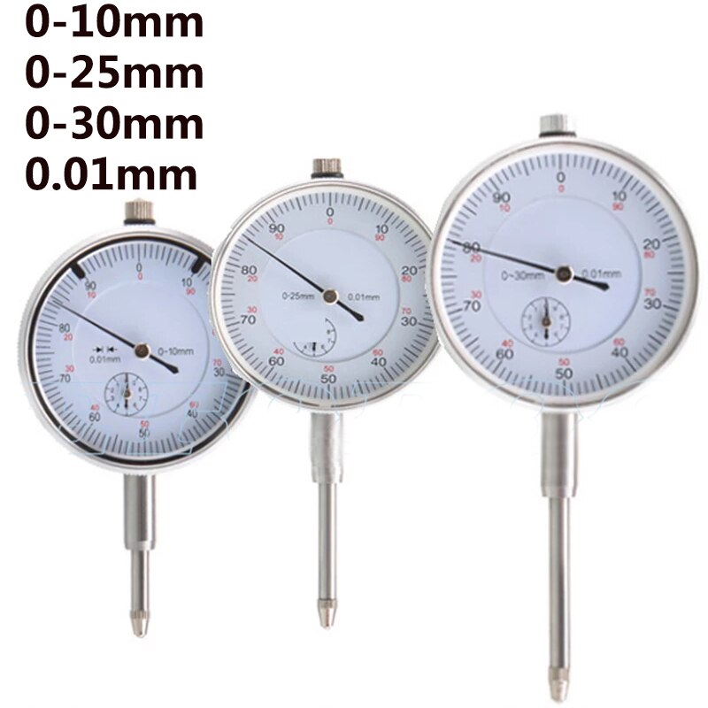 010Mm 025Mm 030Mm 0.01Mm Dial Indicator Gauge Meter Precieze Indicator gauge Meten Instrument