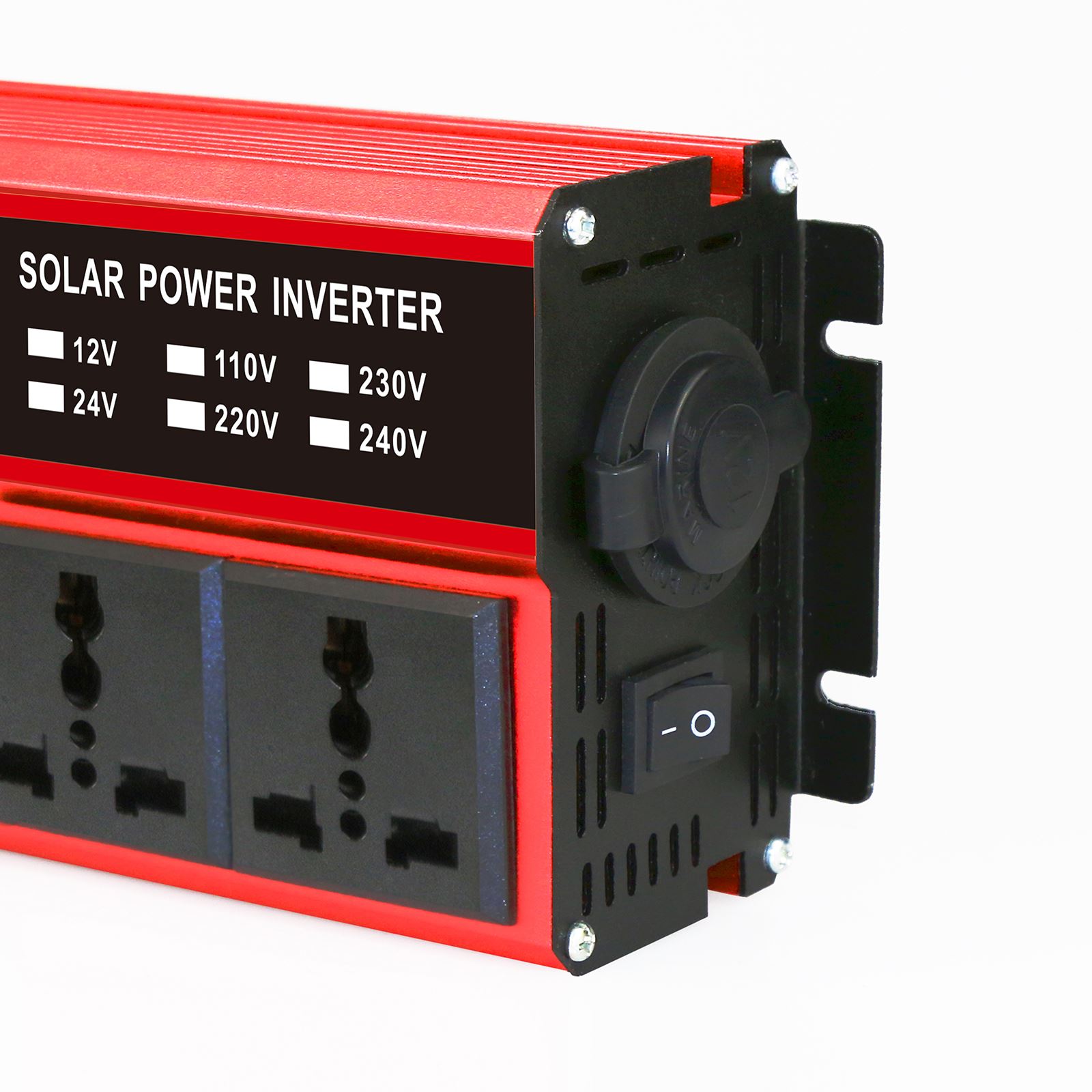 DC 12V 6000W 4 USB Charger Solar Power Inverter Wave Digital Display for car marine solar electric power wind electric power