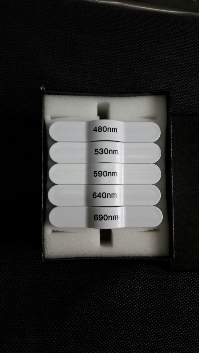 Filtro ipl, 430nm/480/530/560/590/640nm/690nm, filtros shr ipl,