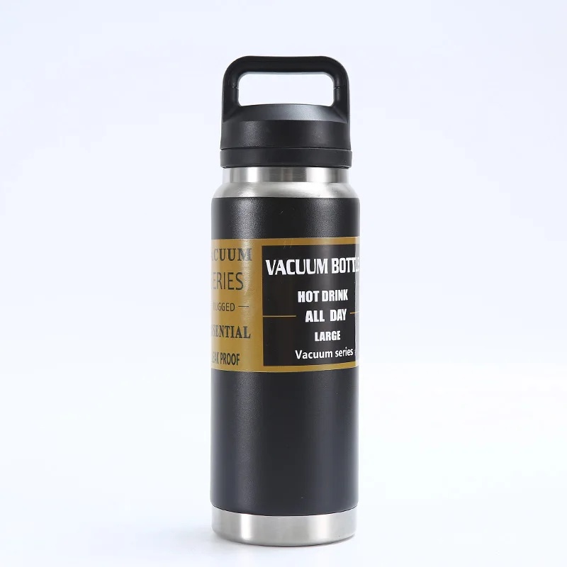 Large Capacity Thermal Car Cup Portable Insulation Vehicle Mug for Men Travel across Borders Heat Retention Cup: black / 350ml
