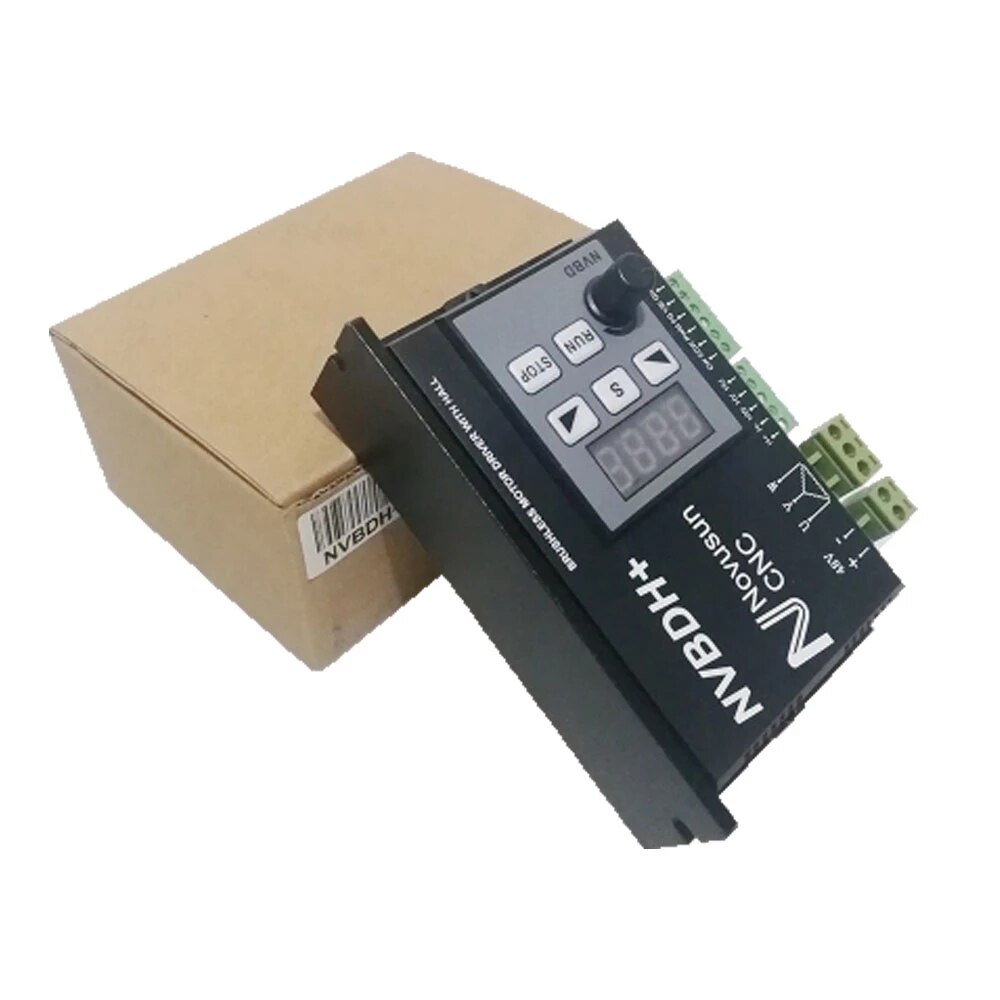 NVBDH + NVBDL + Bürstenlosen DC Motor- Fahrer Regler 400W Digital Anzeige Bildschirm CNC fräsmaschine Spindel