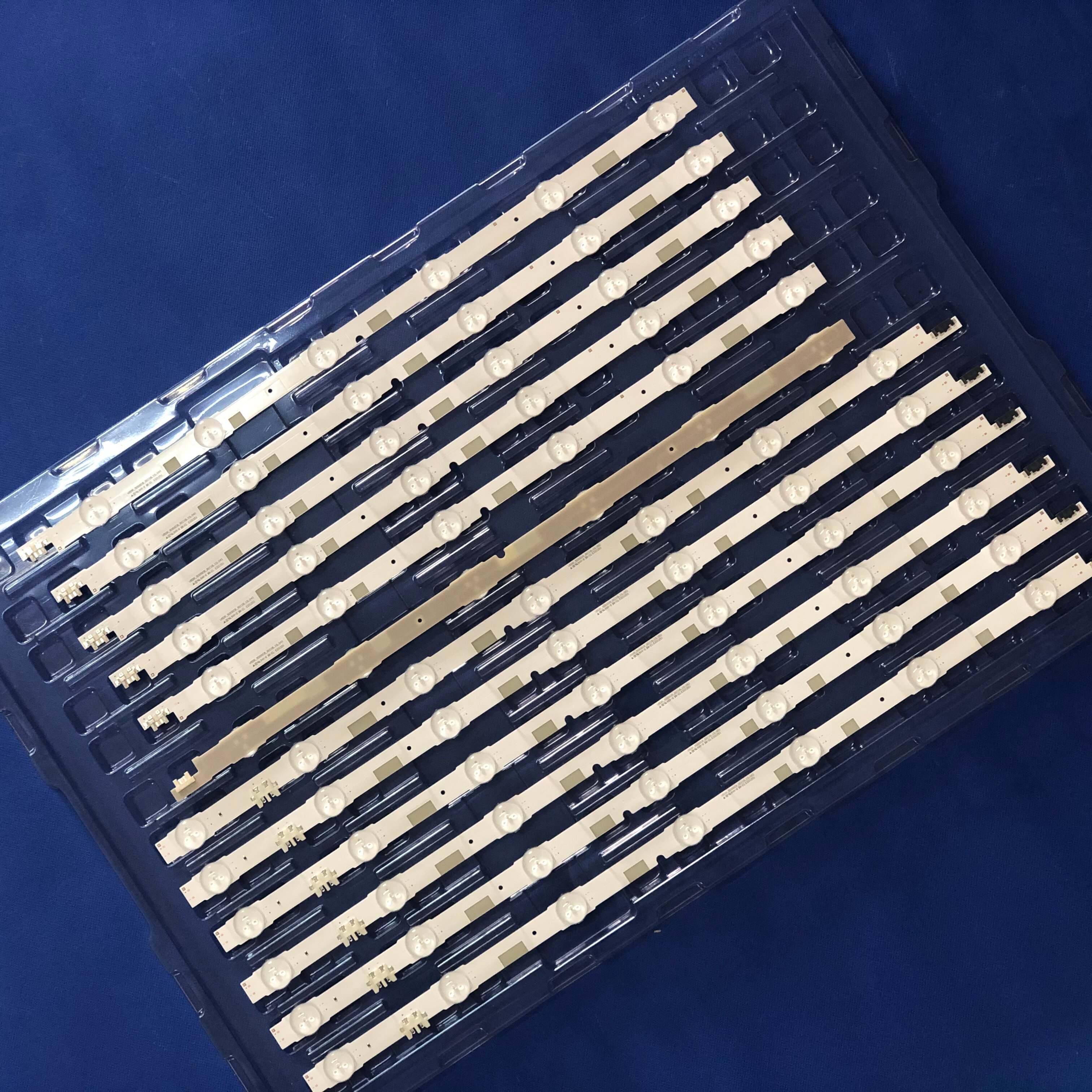 16 PCS LED de retroiluminación para Samsung UE50JU6800 UE50JU6850 UE50JU6800K UA50JS7200 UE50JU6870 UN50JS7200 UA50JS7200 UE50JS7200