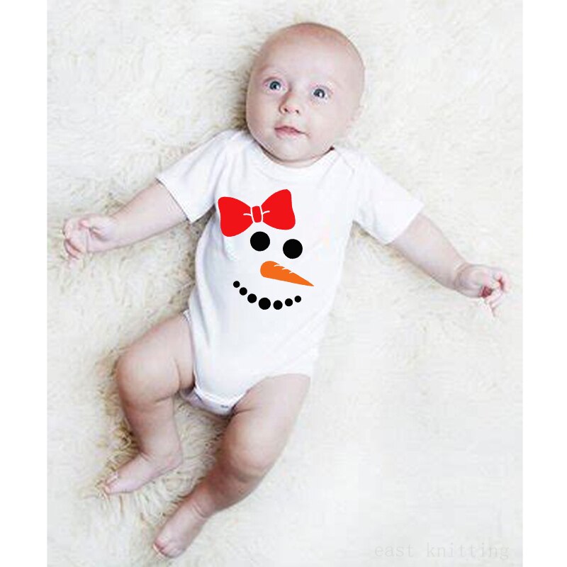 Dermspe sommer-Baby-strampler für jungen und mädchen, kurzärmelig, mit buchstabenprint, niedlichem Karikatur-motiv, aus baumwolle, weiß, Ich bin angebot