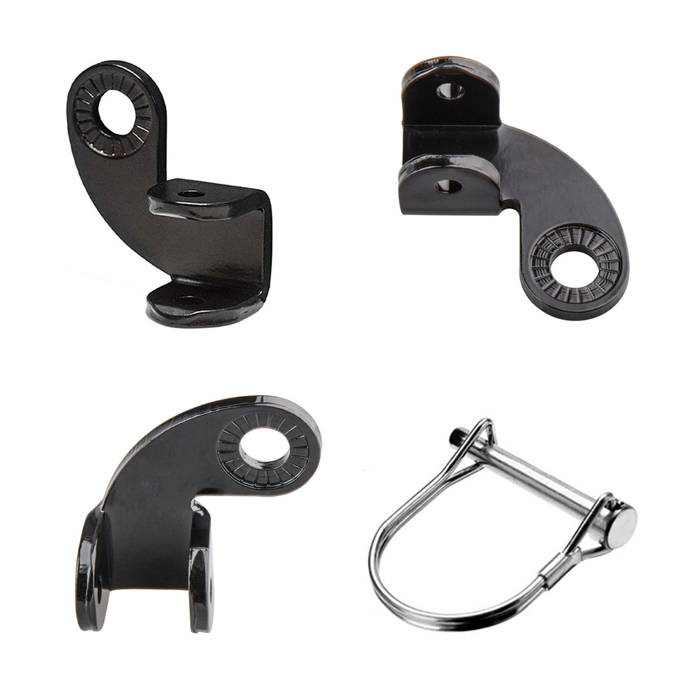 ALWAYSME Bicycle Bike Trailer Coupler 12.2MM Elbow 90 Degree 90° Steel Hitch