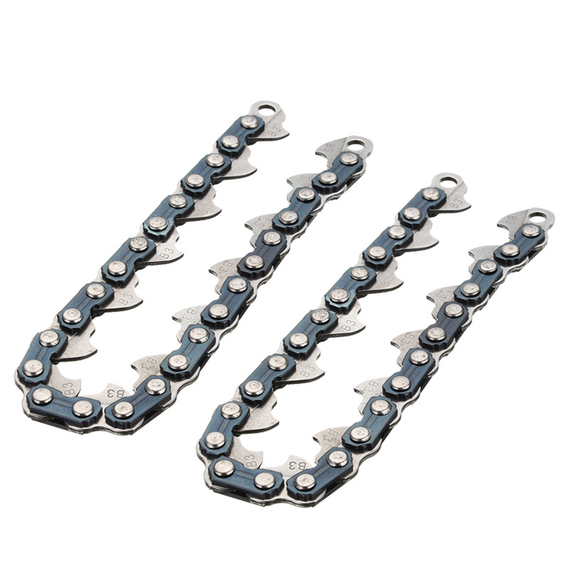 2Pcs 65Mn Trimmer Kopf Spule Kette Gras Garten Pinsel Cutter Kette Gras Brushcutter Für Trimmer Kopf Rasenmäher Garten werkzeug