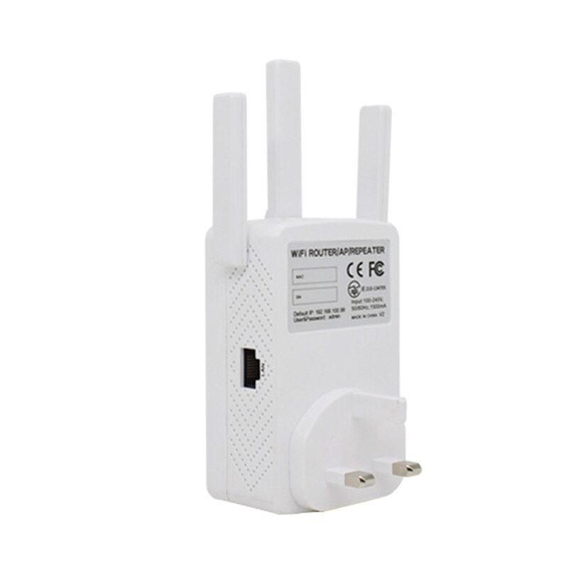 Dual-Band 1200M 2.4GHZ 5GHZ Signal Repeater WiFi Extender Wireless Network R66F