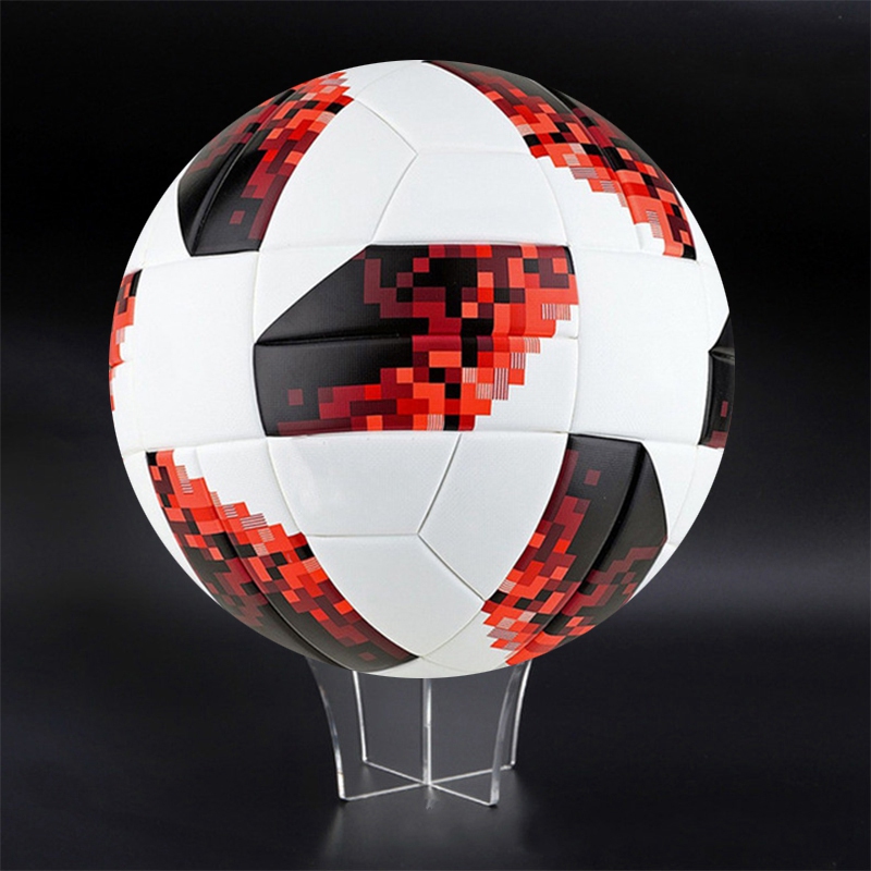 3 Pack Football Stand Holder Acrylic Ball Display Stand for Volleyball Basketball Display