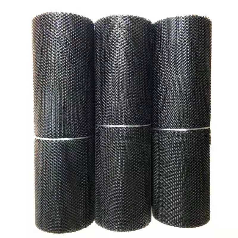 Red negra de para gatos y balcón, rejilla de plástico para el hogar, red para ventanas de 0,4 y 0,8 cm, seguridad para niños, red protectora anticaída para escaleras