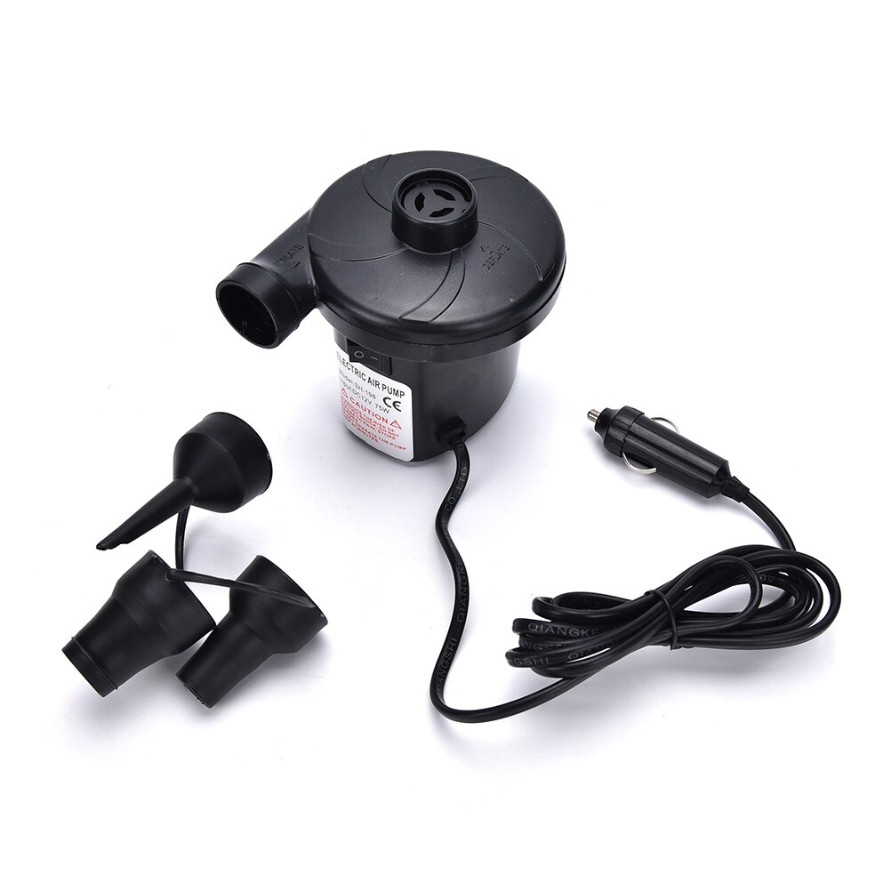 12 Volt Luftpumpe: Elektrische Luftpumpe mit 3 Aufsätzen, für 12 & 230 V, 50 Watt (Elektrische Luftpumpe 12V 12 Volt Luftpumpe: Elektrische Luftpumpe mit 3 Aufsätzen, für 12 & 230 V, 50 Watt (Elektrische Luftpumpe 12V