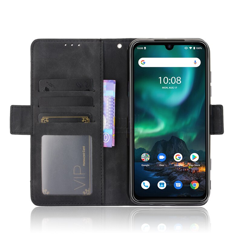 Portemonnee Gevallen Voor Umidigi Bison Case Magnetische Sluiting Boek Flip Cover Voor Umidigi Umi Bison Lederen Kaarthouder Telefoon Tassen