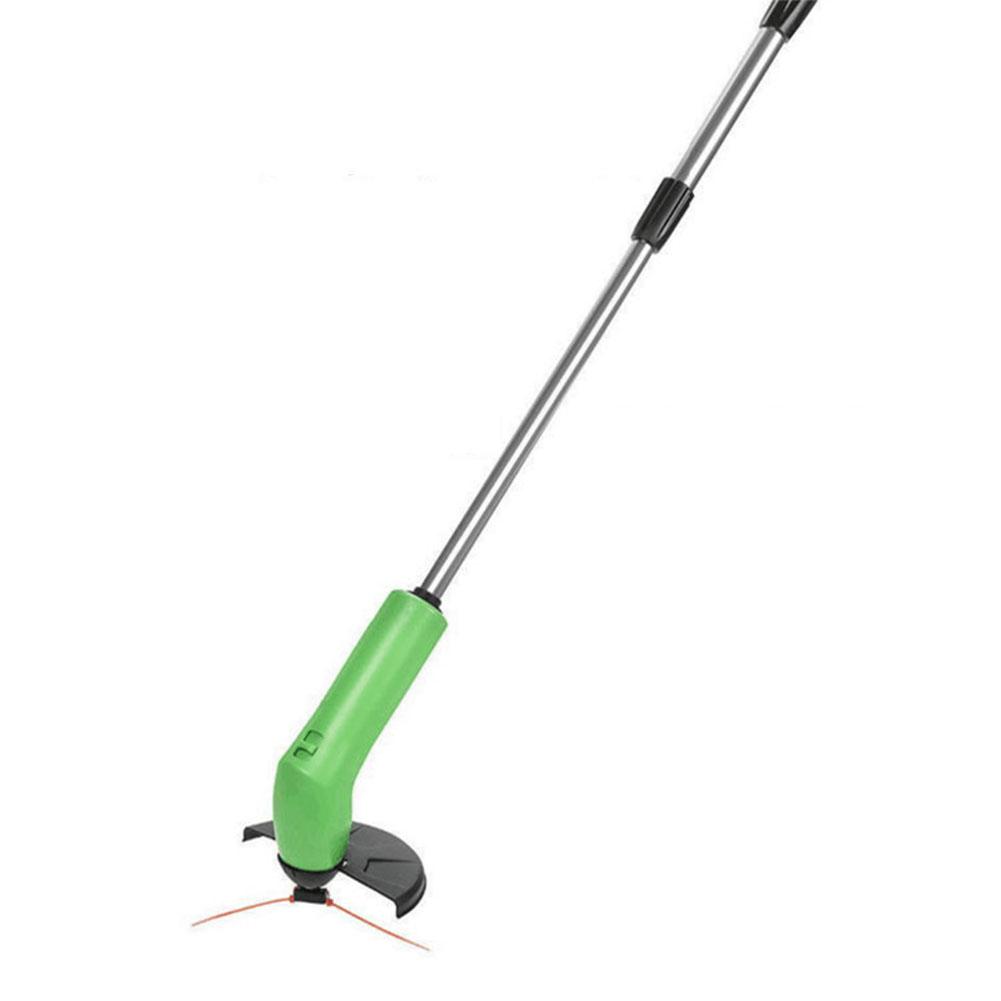 Portable Garden Grass Trimmer Tool Cordless Lawn Cutter Edger with Zip Ties Gardening Mowing Power Tools Kits Grass Trimmer