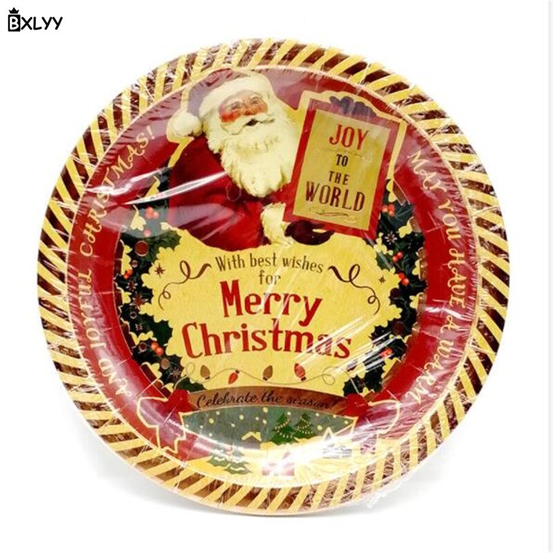 BXLYY Kerstman Bronzing Wegwerp Papierlade Kerst Decoraties voor Huis Feestartikelen Verjaardagsfeestje Decoraties Kids.7