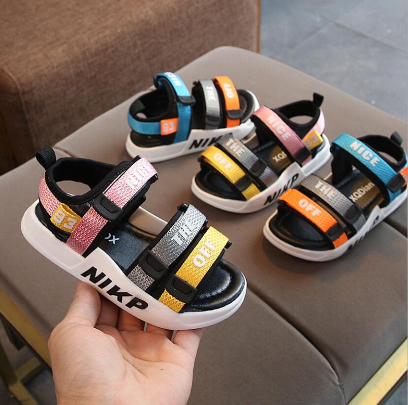 Børn sports sandaler baby komfortable sandaler sommer dreng piger strand sko børn casual sandaler