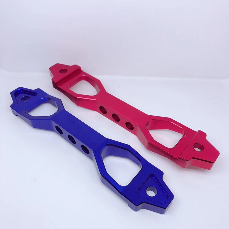 Soporte de sujeción para batería de coche, soporte de sujeción de aluminio negro/azul/rojo