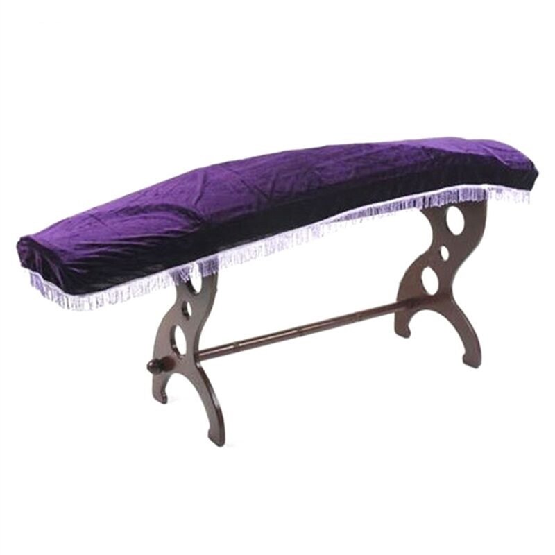 Praktische instrument stofkap fluwelen hoezen citer versierde muziek stofdichte handige hoezen guzheng accessoires