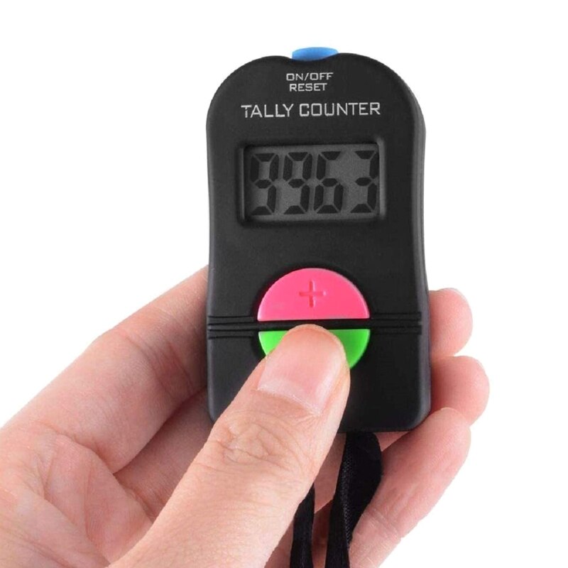 Accurate Electronic Hand Clicker Counter Electronic Up Down Clicker Counter Handheld Mechanical Number Click Counter