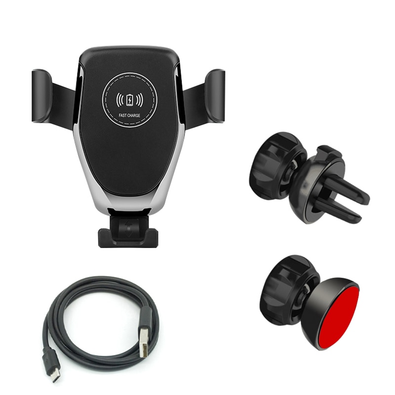Qi Drahtlose Auto Ladegerät für iPhone 11 Pro XS Max XR X 8 7 Schwerkraft Telefon Halter 10W Schnelle auto Drahtlose Ladegerät für Samsung S10 S9
