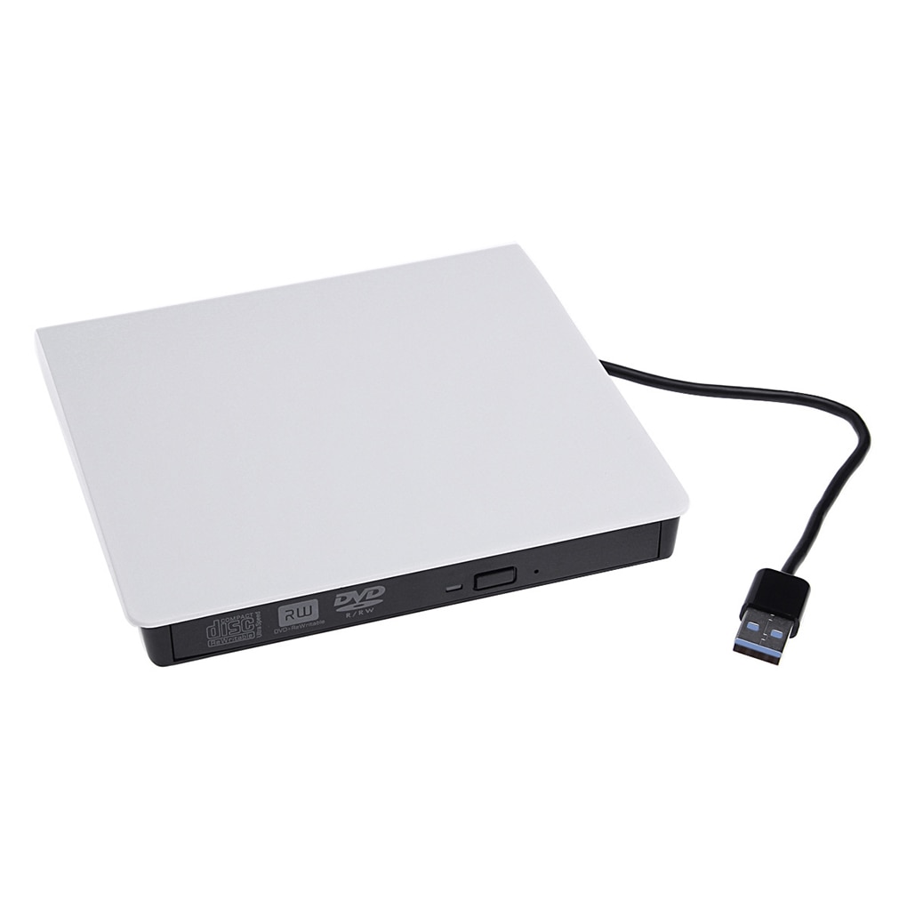 DVD-RW External Notebook DVD Writer Netbook Recorder PC Burner Driver Brushed Appearance USB Interface ECD819-SU3