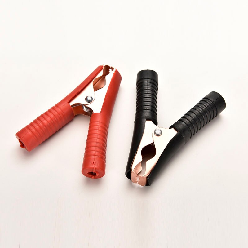 Pinces Crocodile Pour Batterie Voiture - Câbles Avec Fusible 50A, Pour Appareils 12V/24V, Protection Allume-cigare