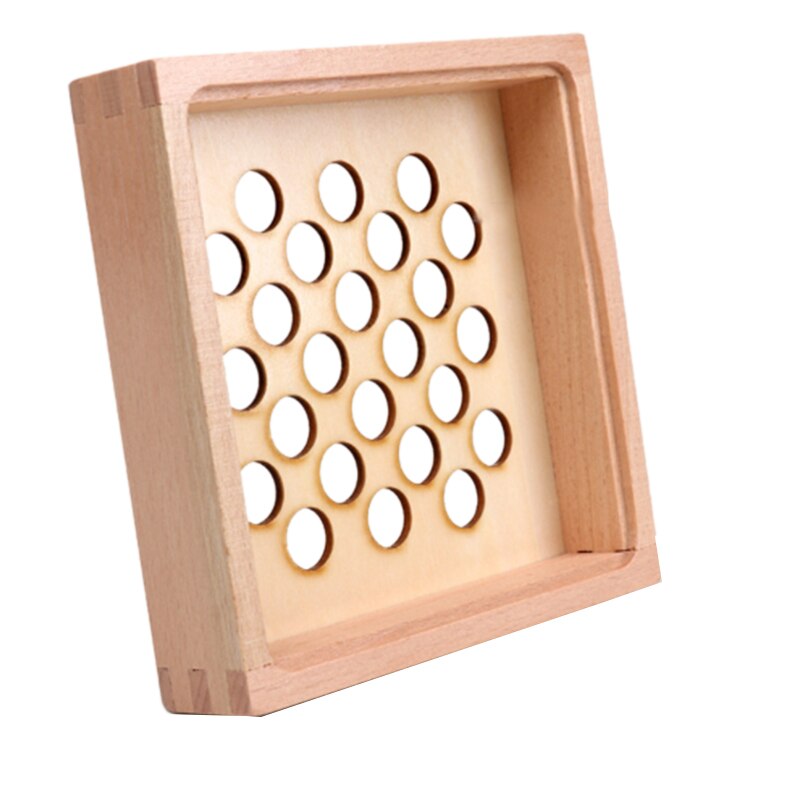 Kids Wooden Finger Game Focus on Training Toys Party Game Classic Matching Game for 3-6 Years Old