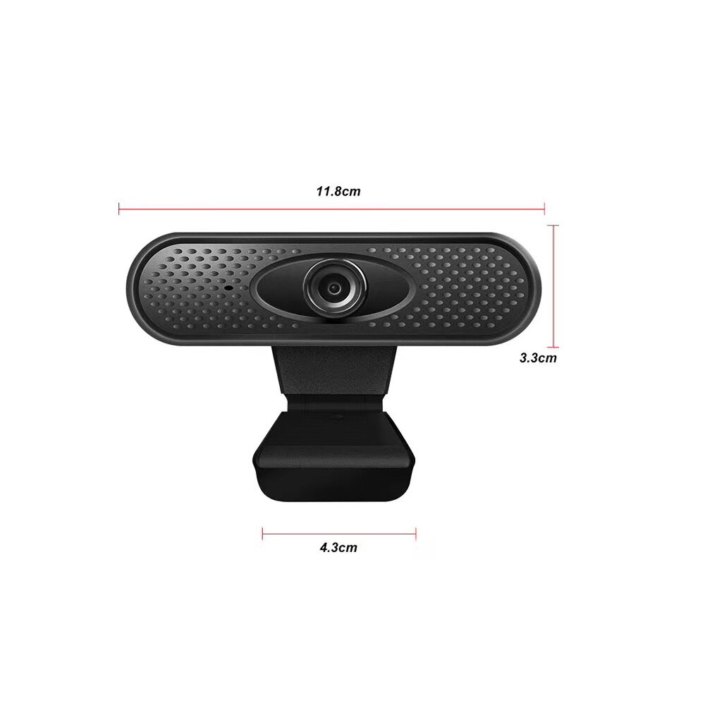 USB Web Camera 2MP Auto Focus Computer Camera Built-In Sound-absorbing Microphone Dynamic Resolution High-end Video Call Camera