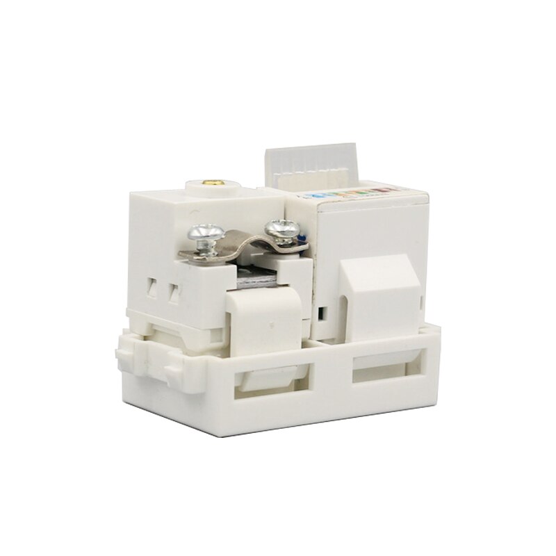 Analog TV With CAT5E RJ45 LAN Socket ATV Network Slot 23x36mm