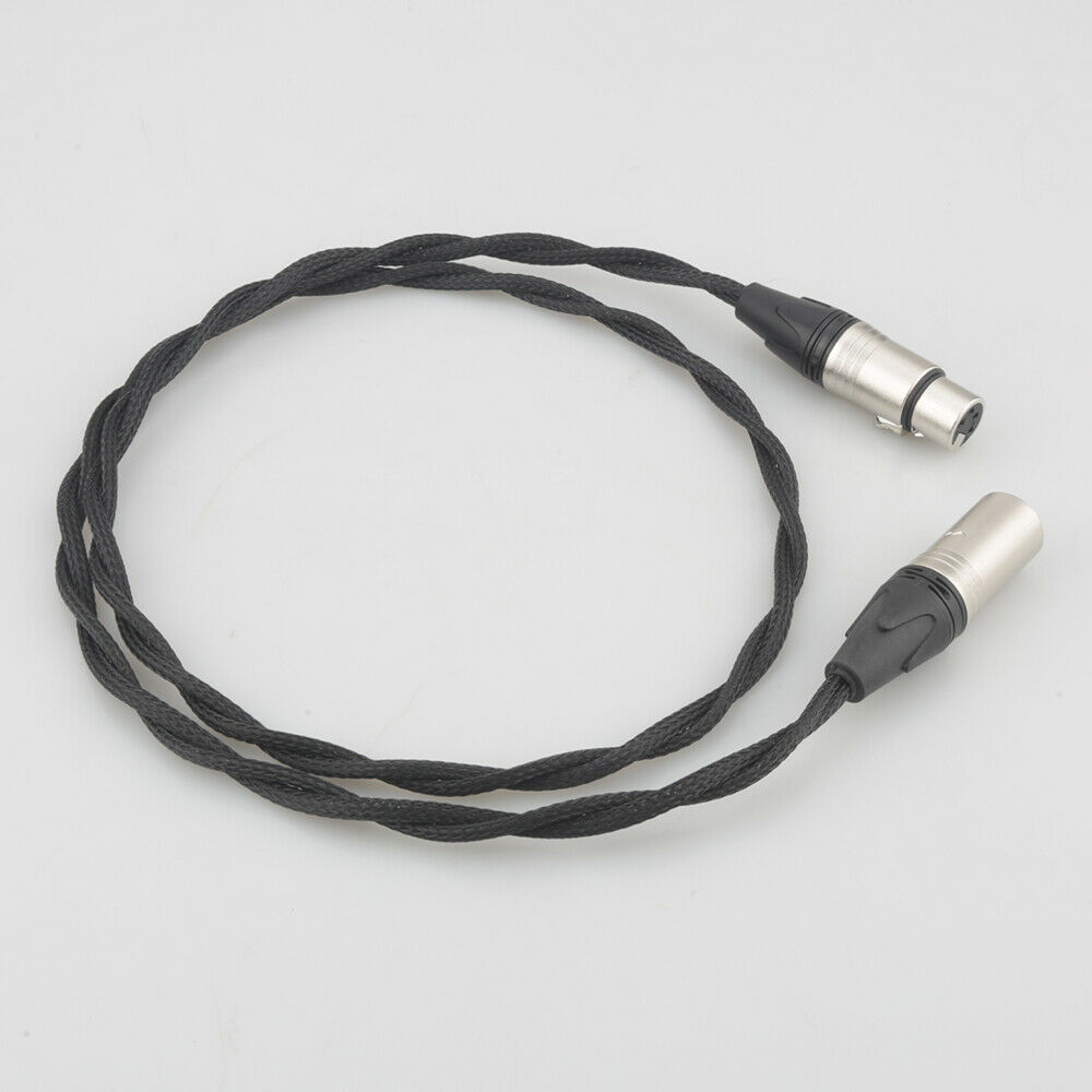 HiFi 4Pin XLR Balance Stecker auf 4Pin XLR Balance Buchse Kopfhörer Verlängerungskabel