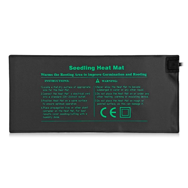 Durable Sämling Wärme Matte Anlage Keimung der Samen Ausbreitung Klon Starter Pad Warme Hydrokultur Heizung Pad 52X24cm