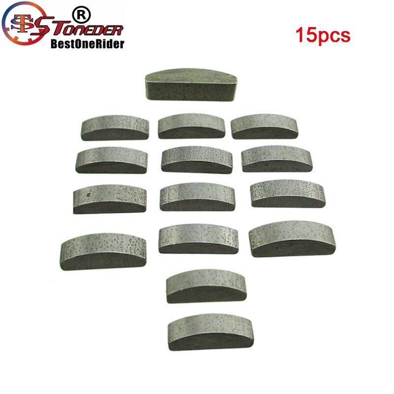 STONEDER Woodruff Key For Chinese GY6 125 150cc Scooter Moped ATV 152QMI 157QMJ Jonway JMSTAR Roketa Sunl Tank Peach Taotao