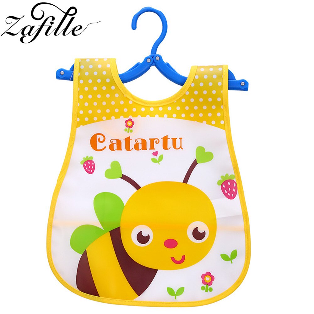 Afille Slabbers Cartoon Print Baby Spullen Plastic Waterdicht Verstelbare Baby Schort Lunch Voeden Kleding Unisex Baby Accessoires